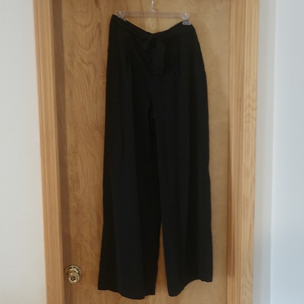 Wide leg dress pants size large
